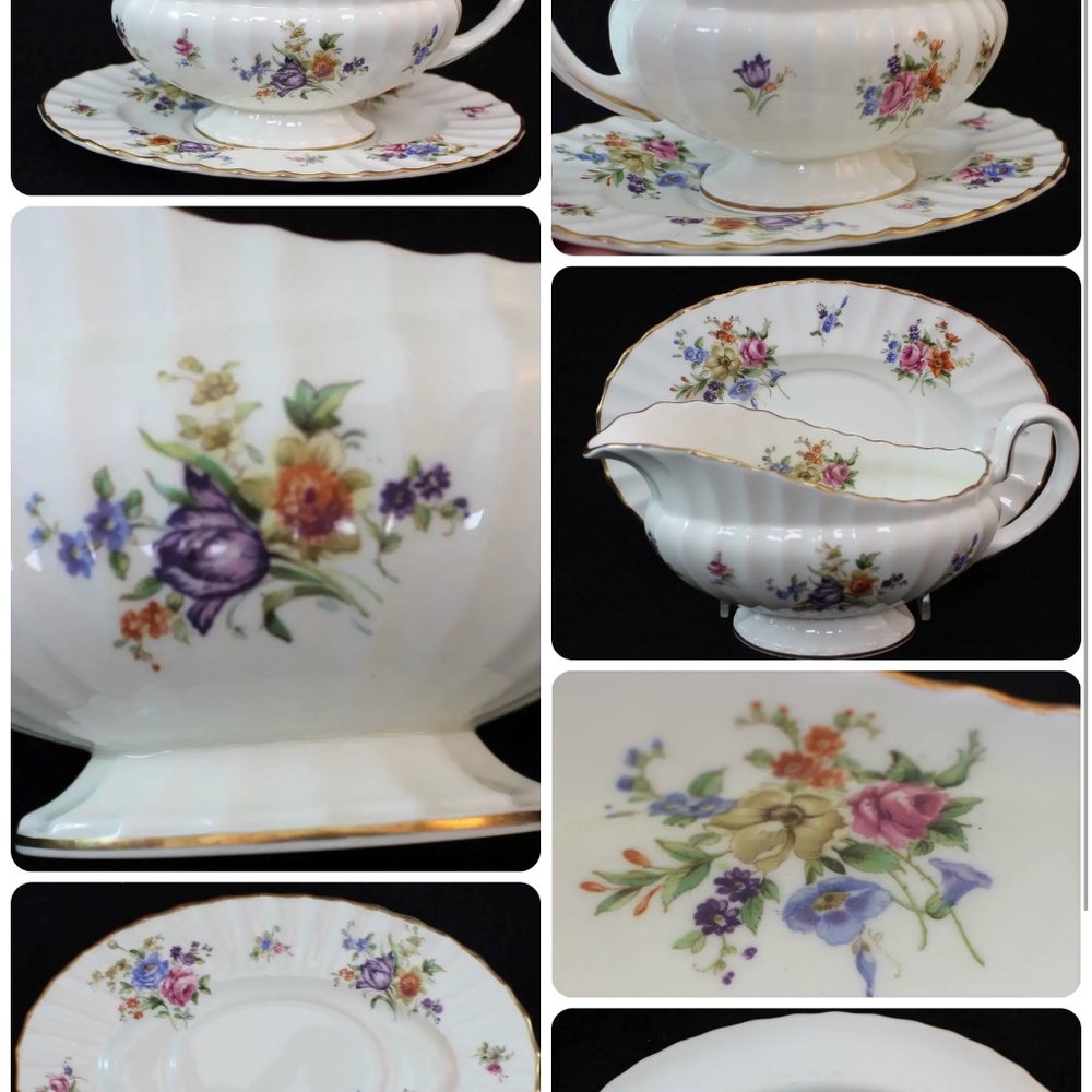 Ranaoke Royal Worcester sauce dish